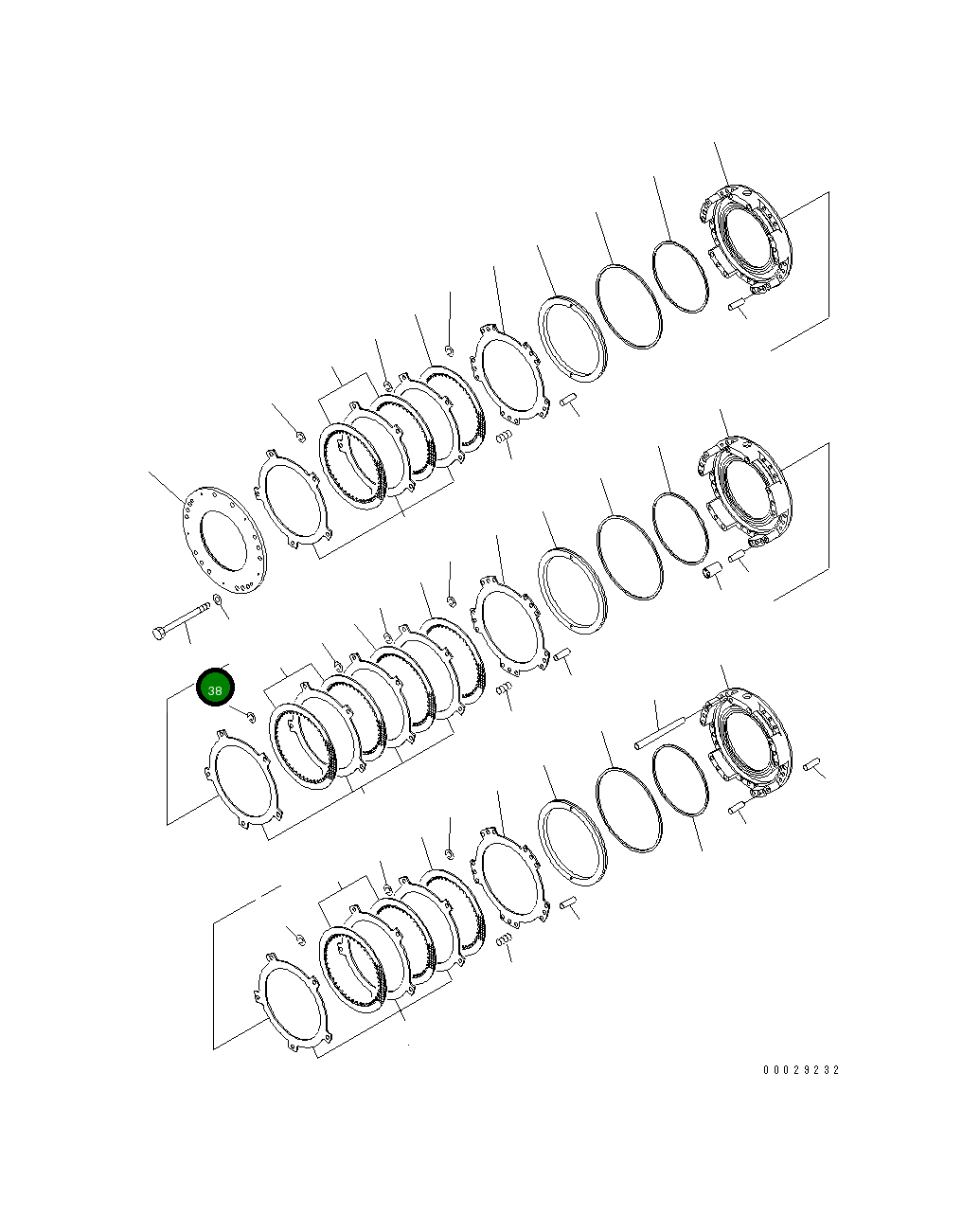 Болт 567-15-41260  Komatsu
