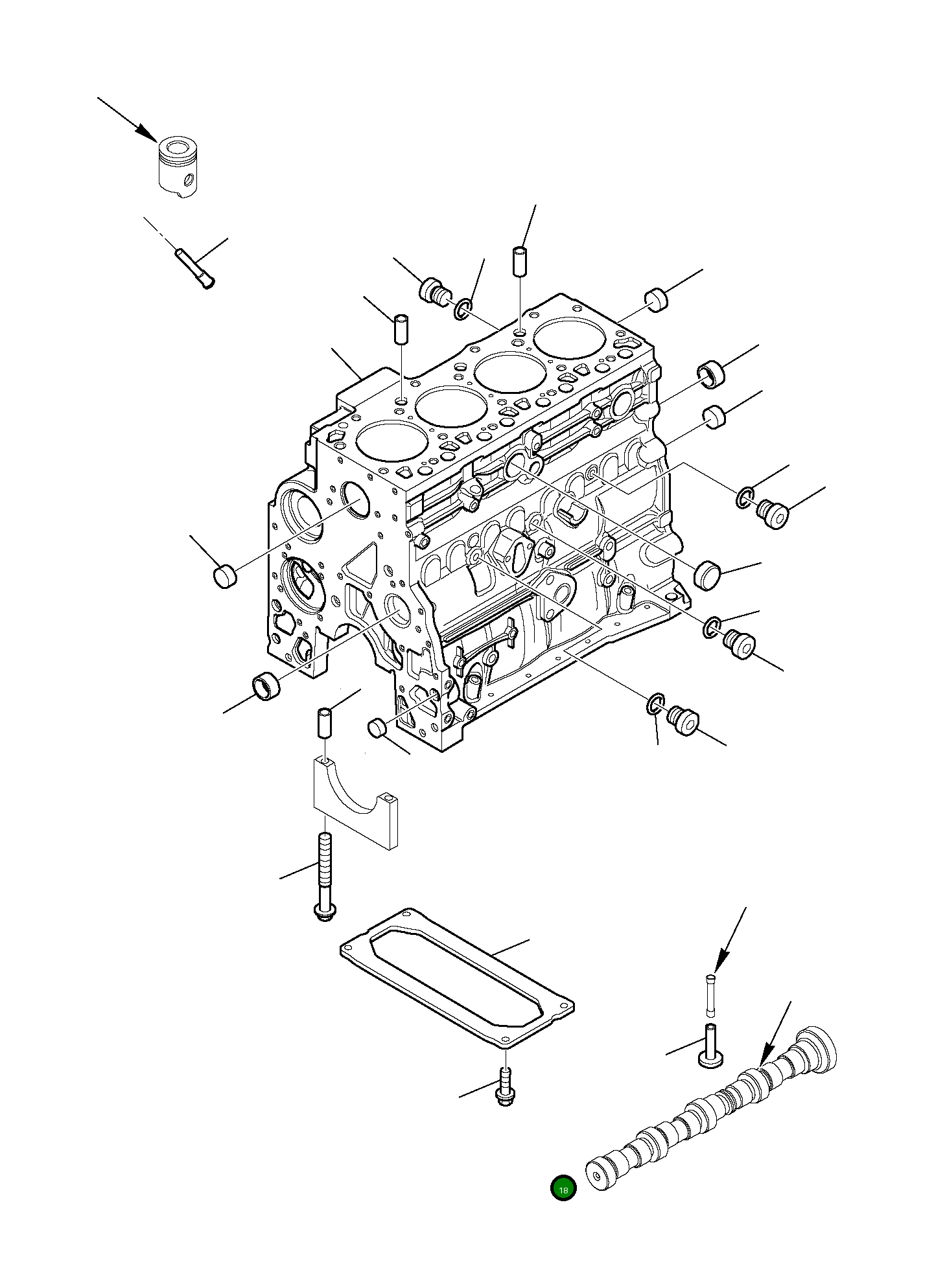 Болт EA4899032 Komatsu