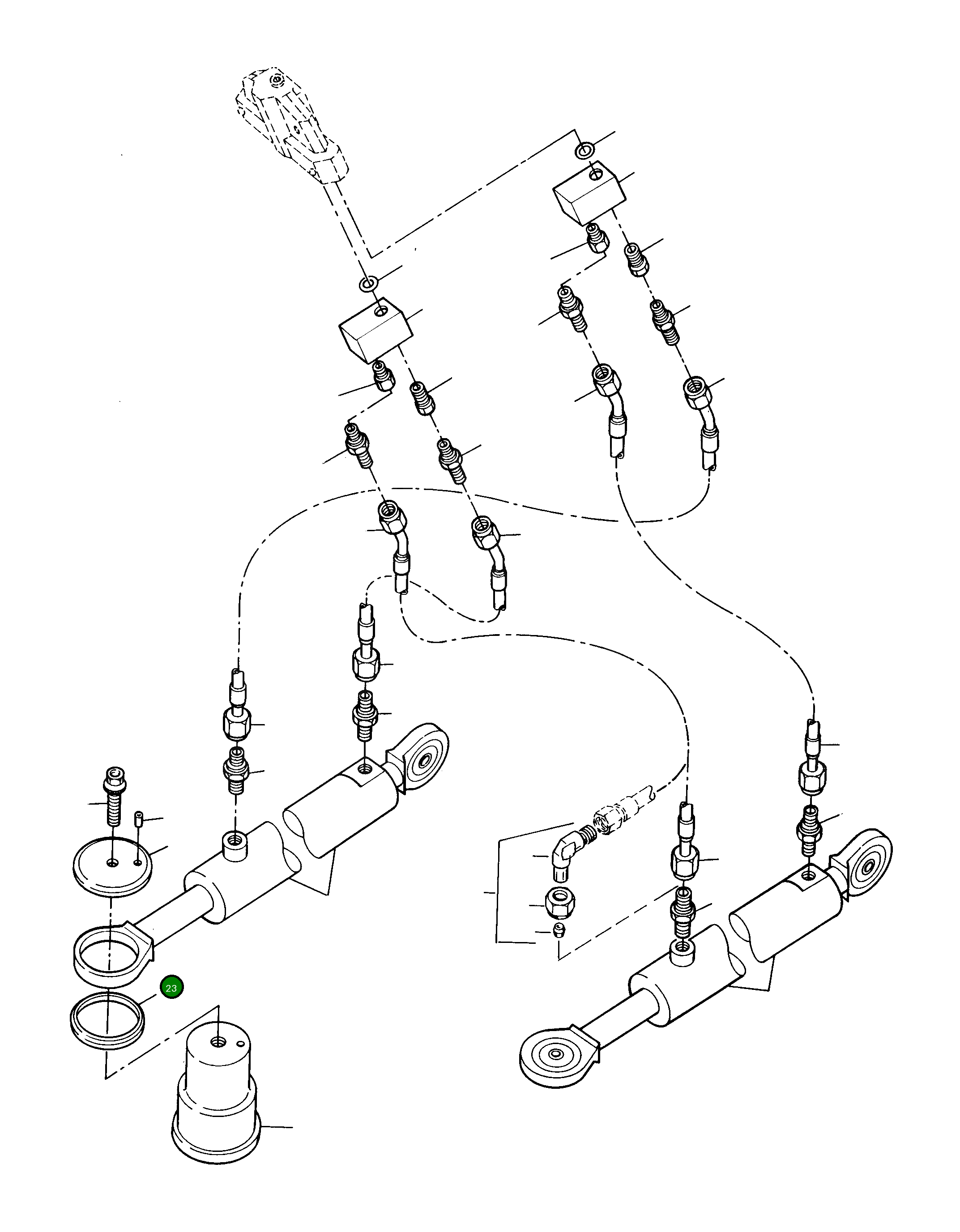 Кольцо 3085689M2 Komatsu