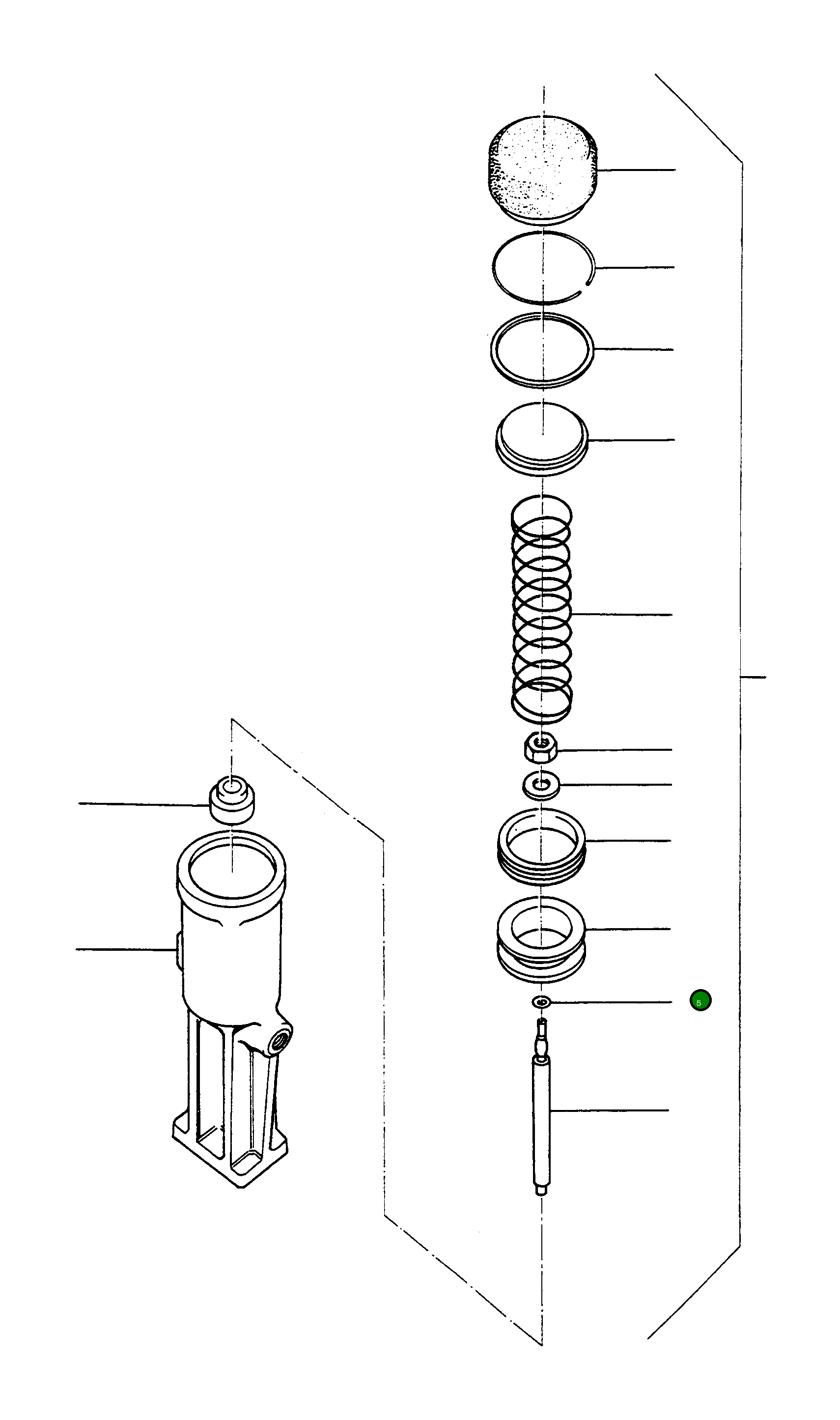 Кольцо уплотнительное (O-Ring) 2945432M1  Komatsu