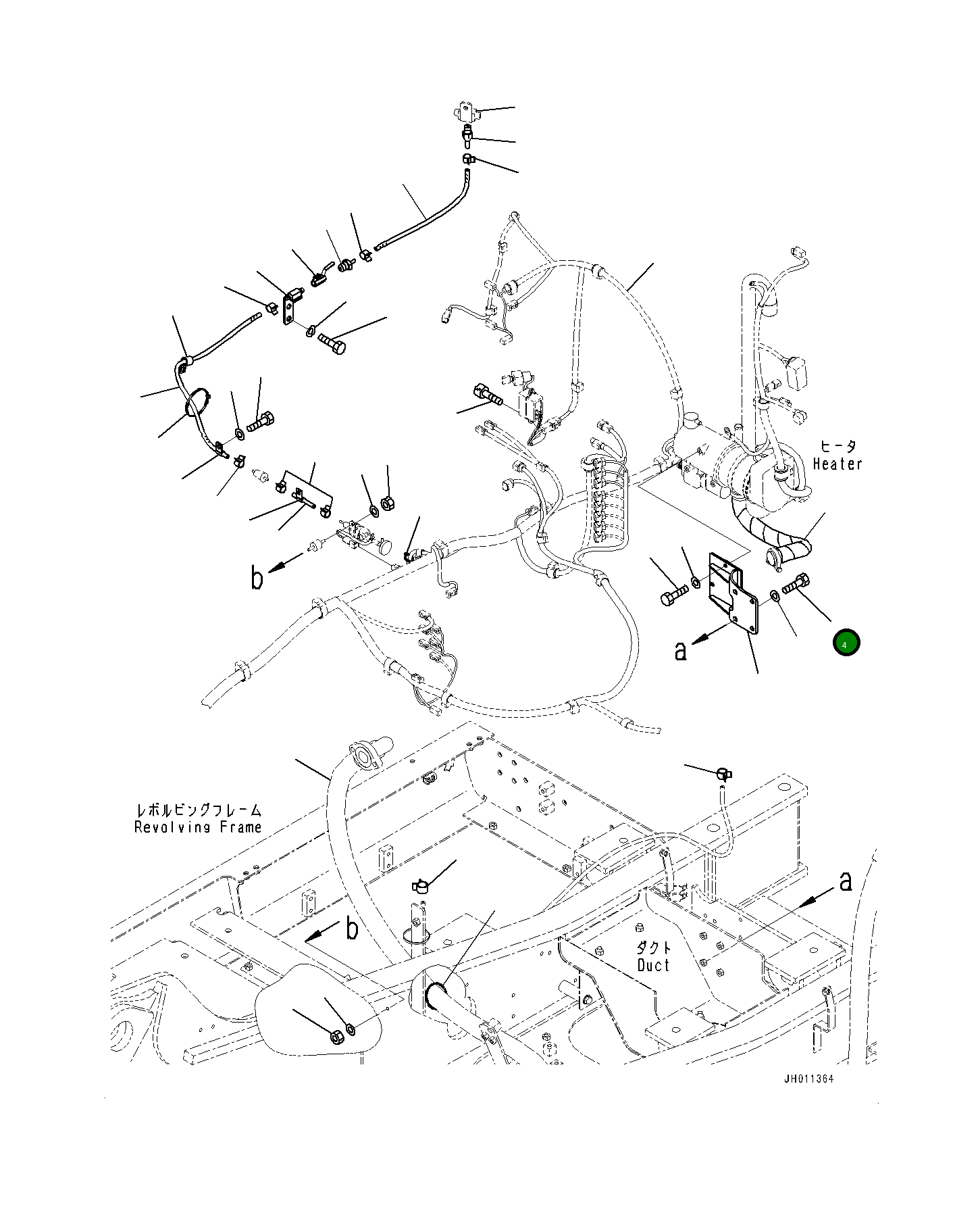 Болт 0101081025 Komatsu