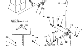 Вал 195-15-16150 Komatsu