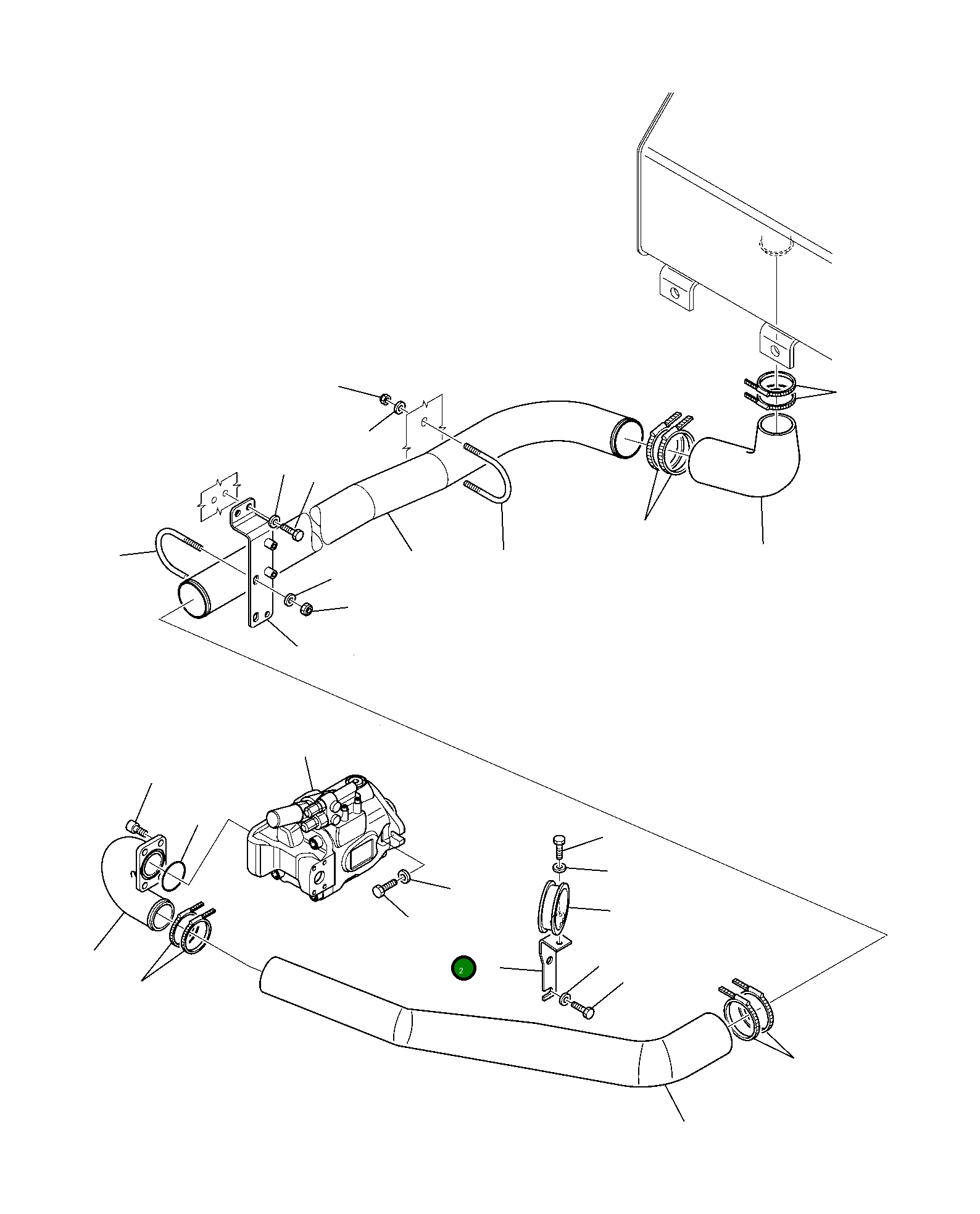 Болт 37A-09-1C019 Komatsu