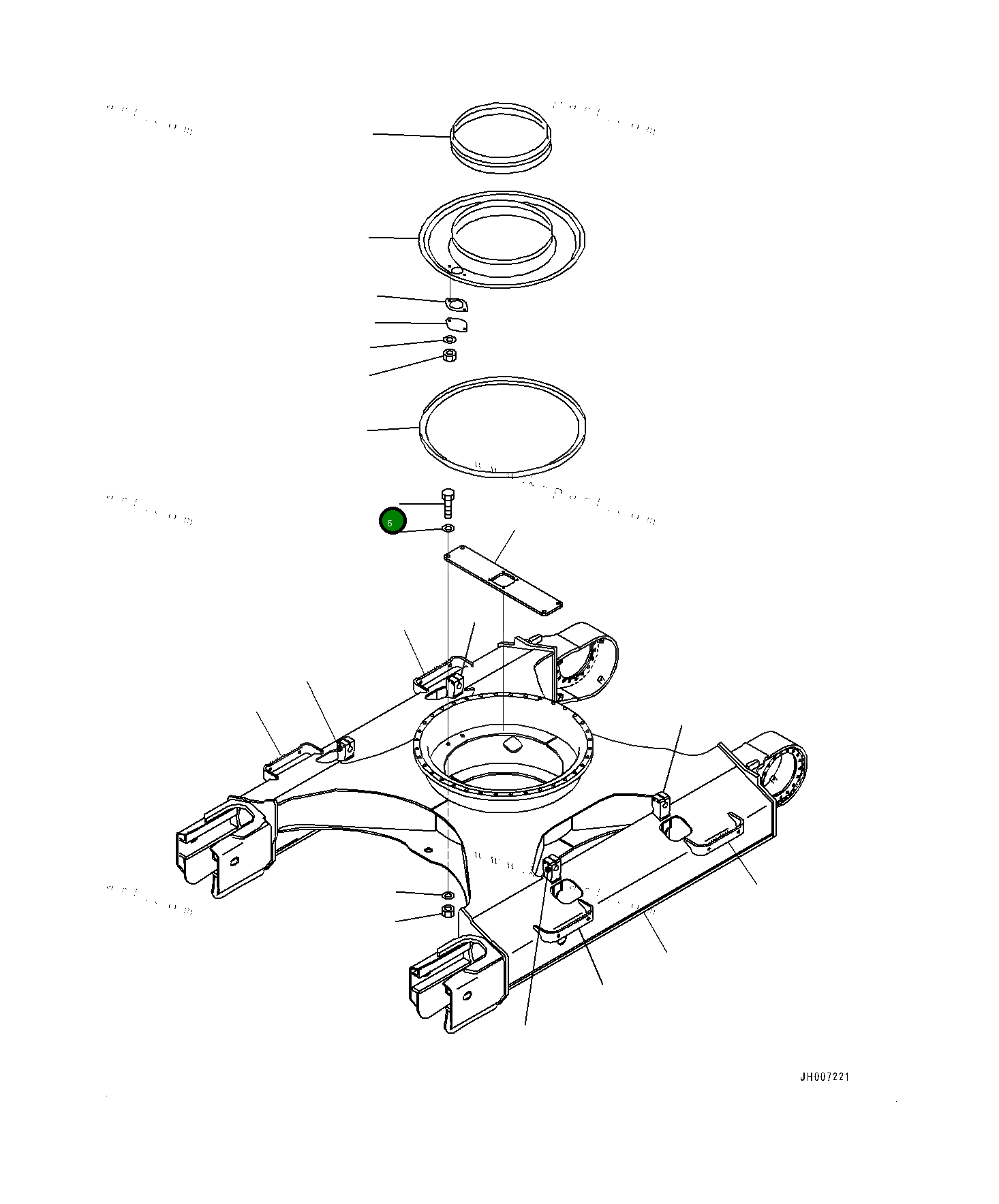 Болт 0101082065 Komatsu
