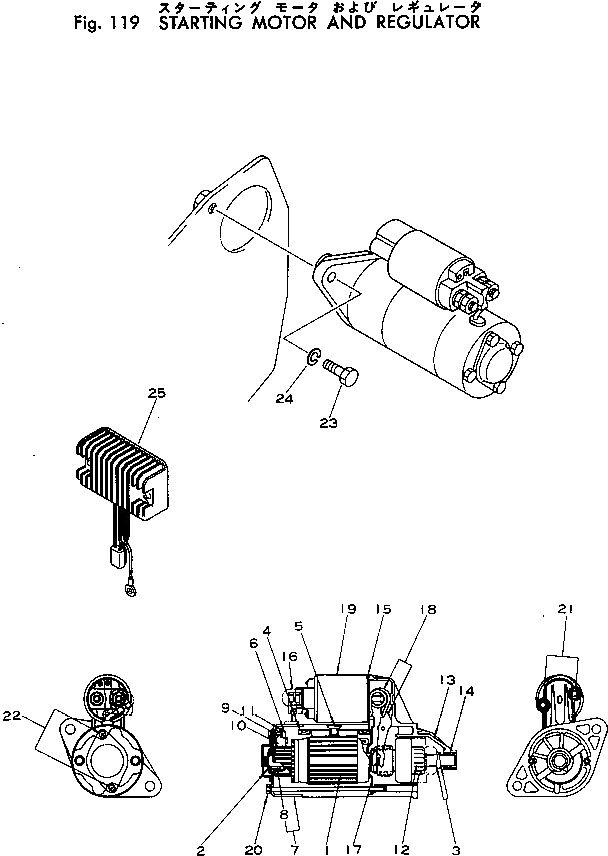 Болт YM7120632 Komatsu