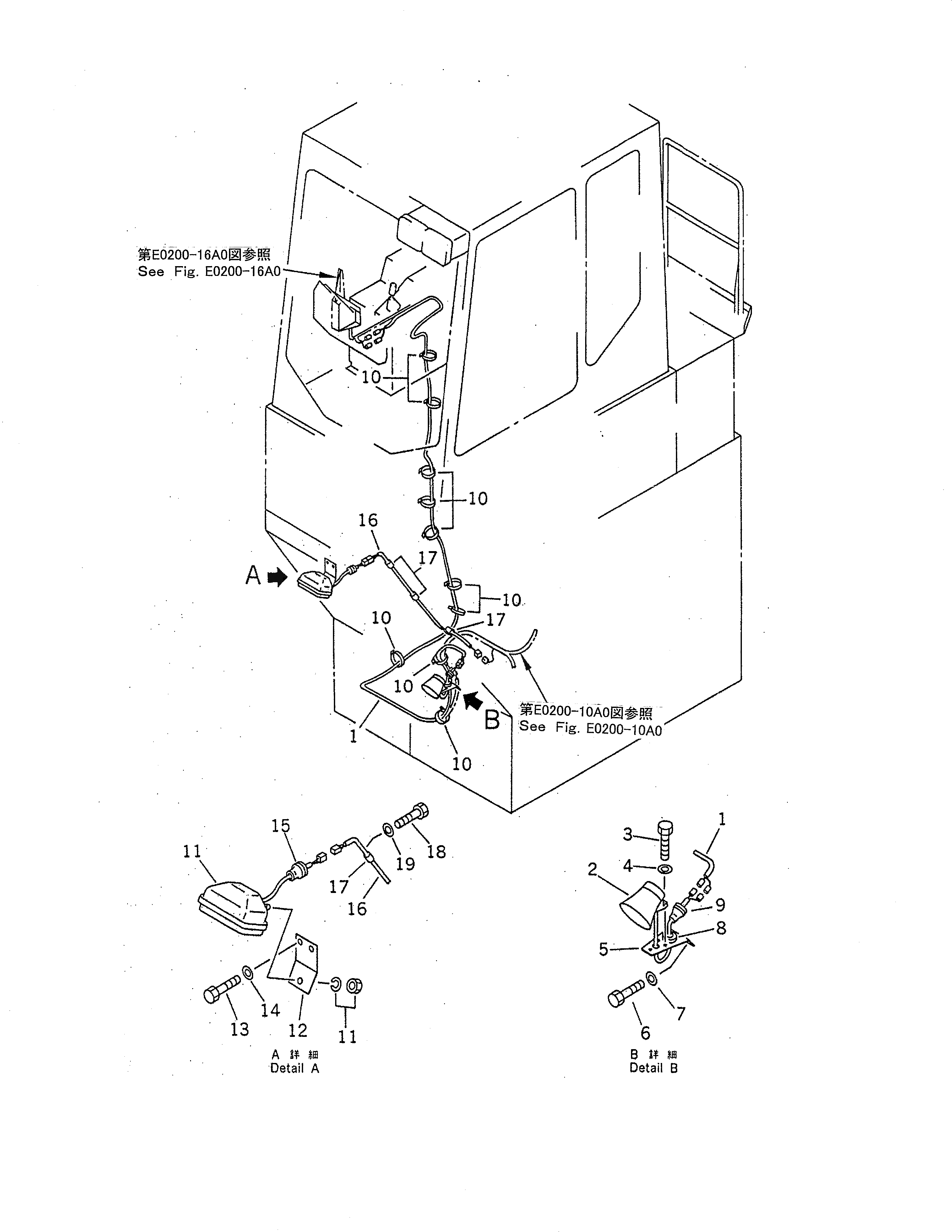 Болт 01016-30310  Komatsu