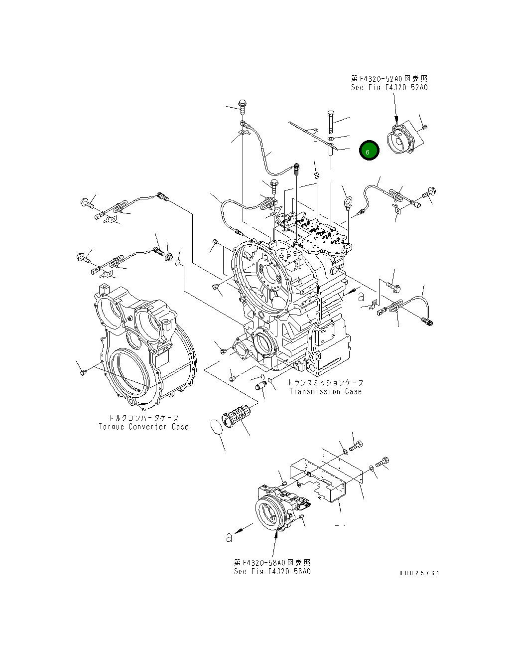 Крышка 56D-15-15861 Komatsu