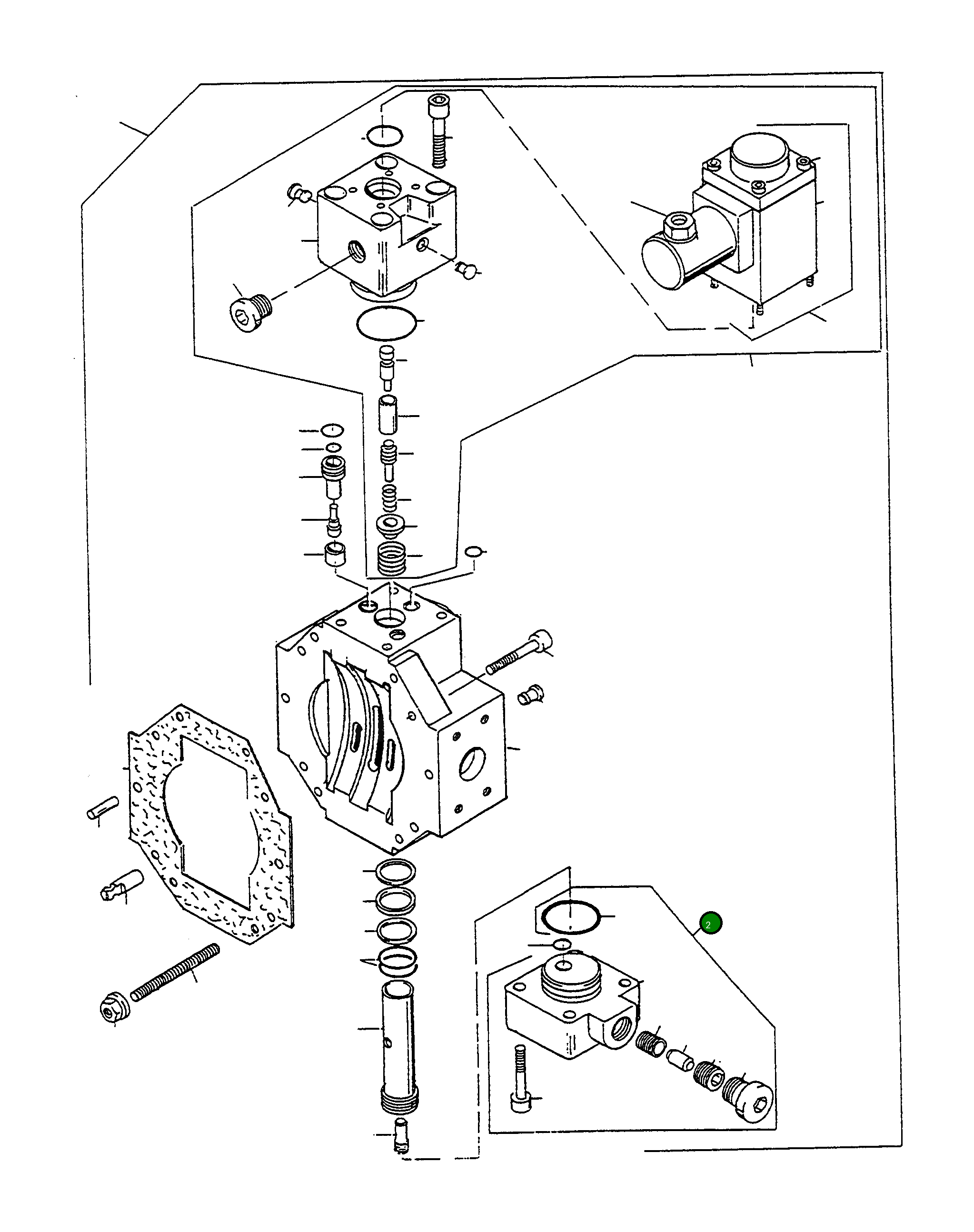 Крышка 4918230M91  Komatsu