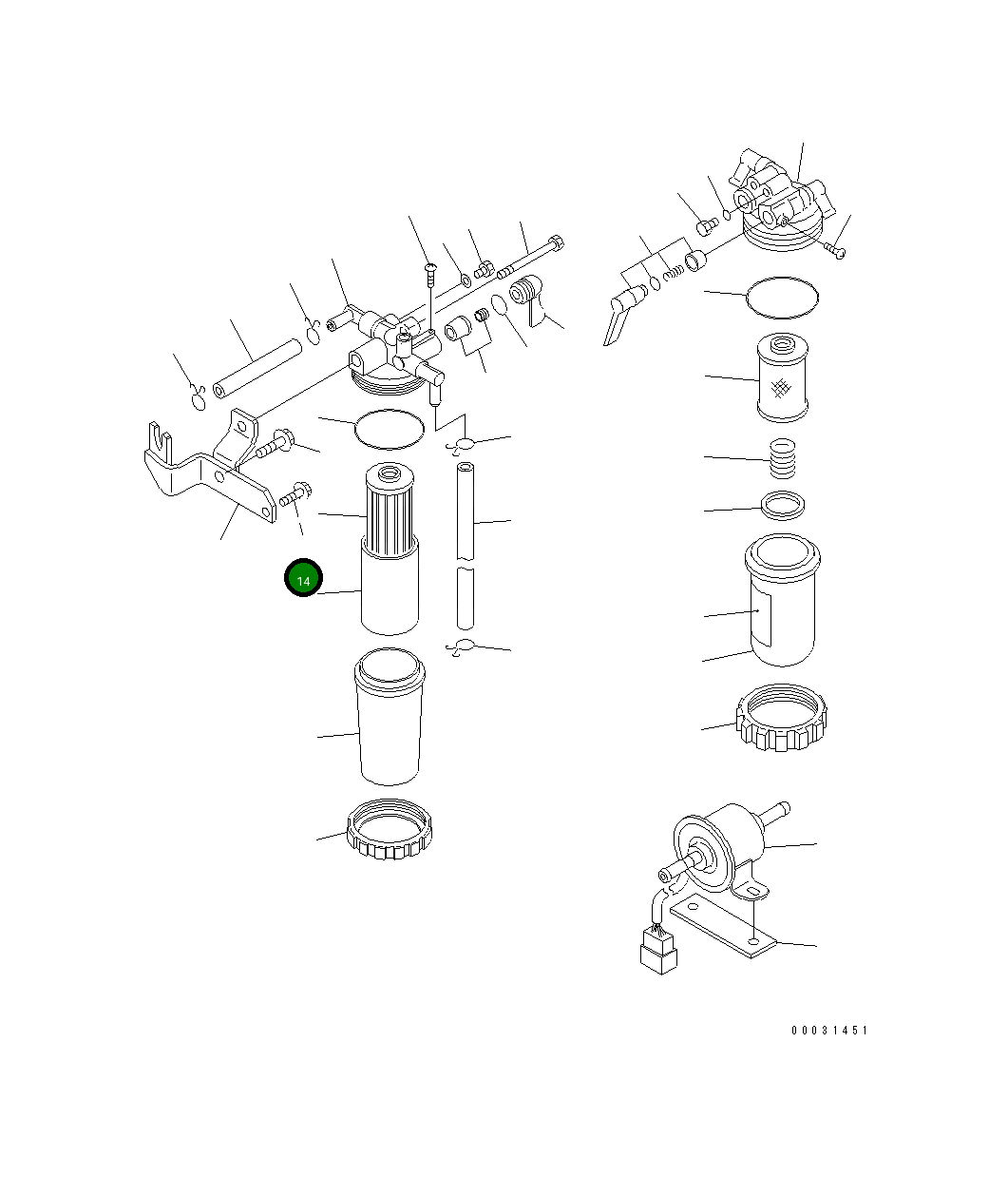 Болт 460-109 Komatsu