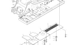 Крышка 21M-54-13450 Komatsu