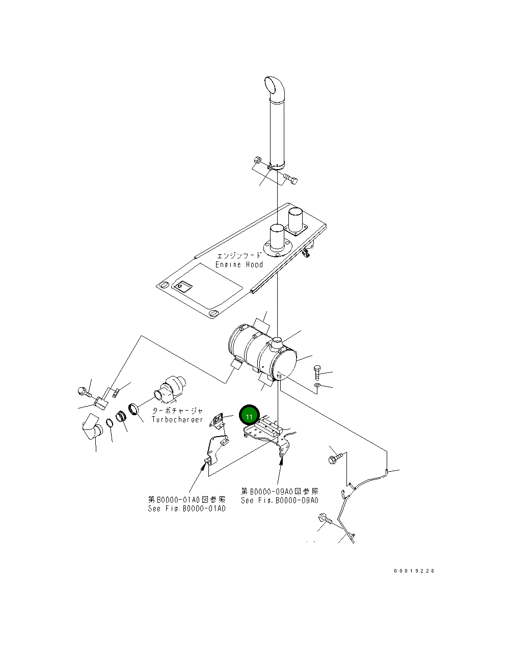 Крышка 11Y-01-11460 Komatsu