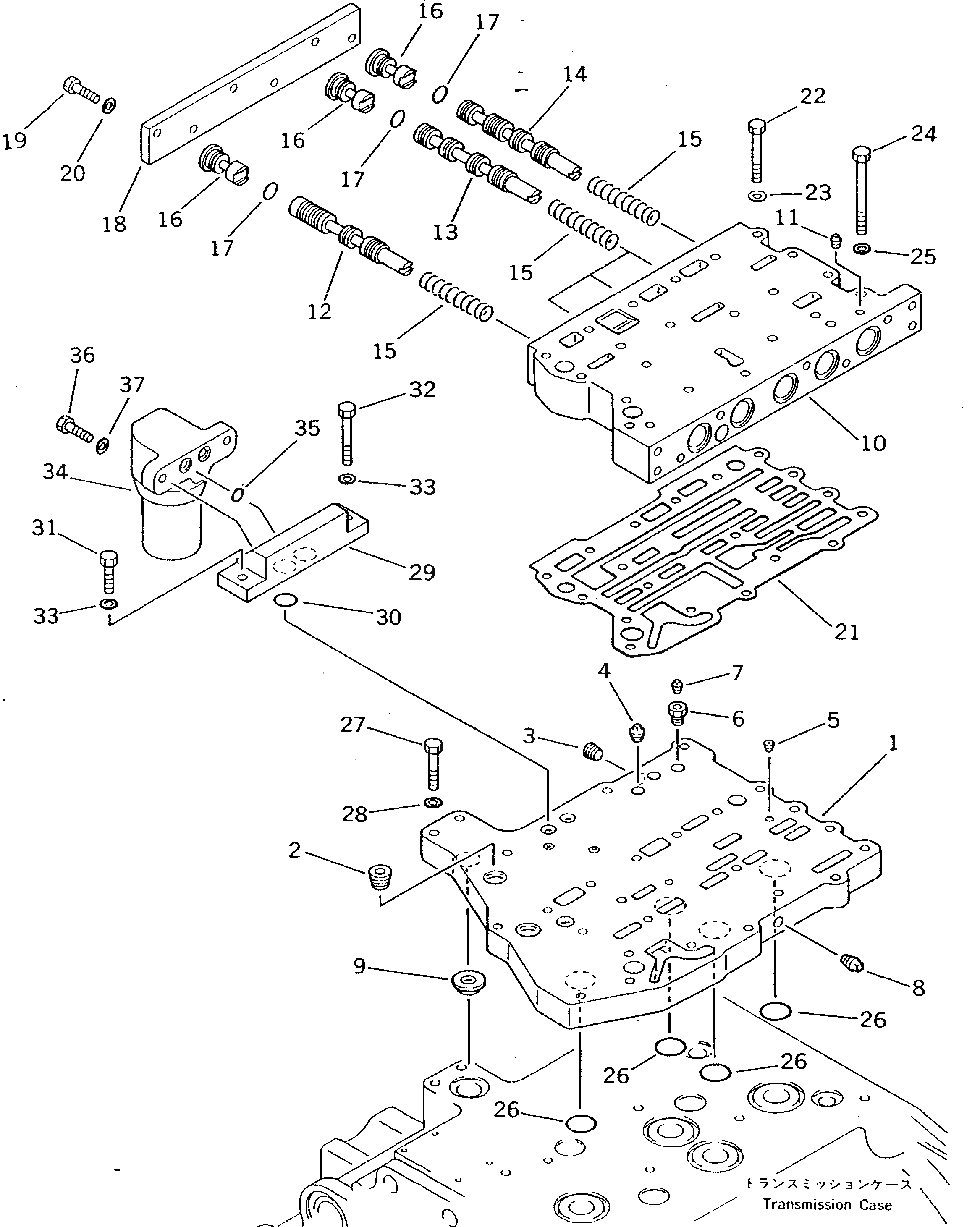 Кольцо уплотнительное (O-Ring) 07000-72021  Komatsu