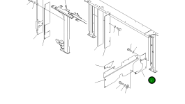 Крышка 21M-54-11641 Komatsu
