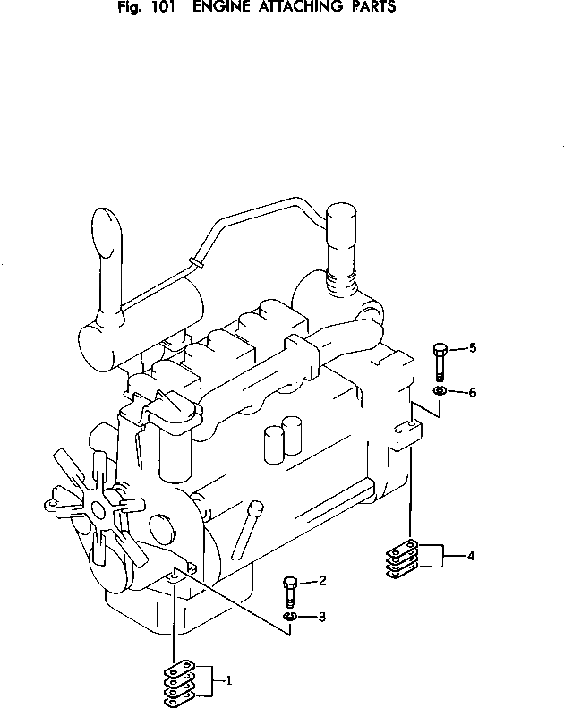 Болт 141-01-32112  Komatsu