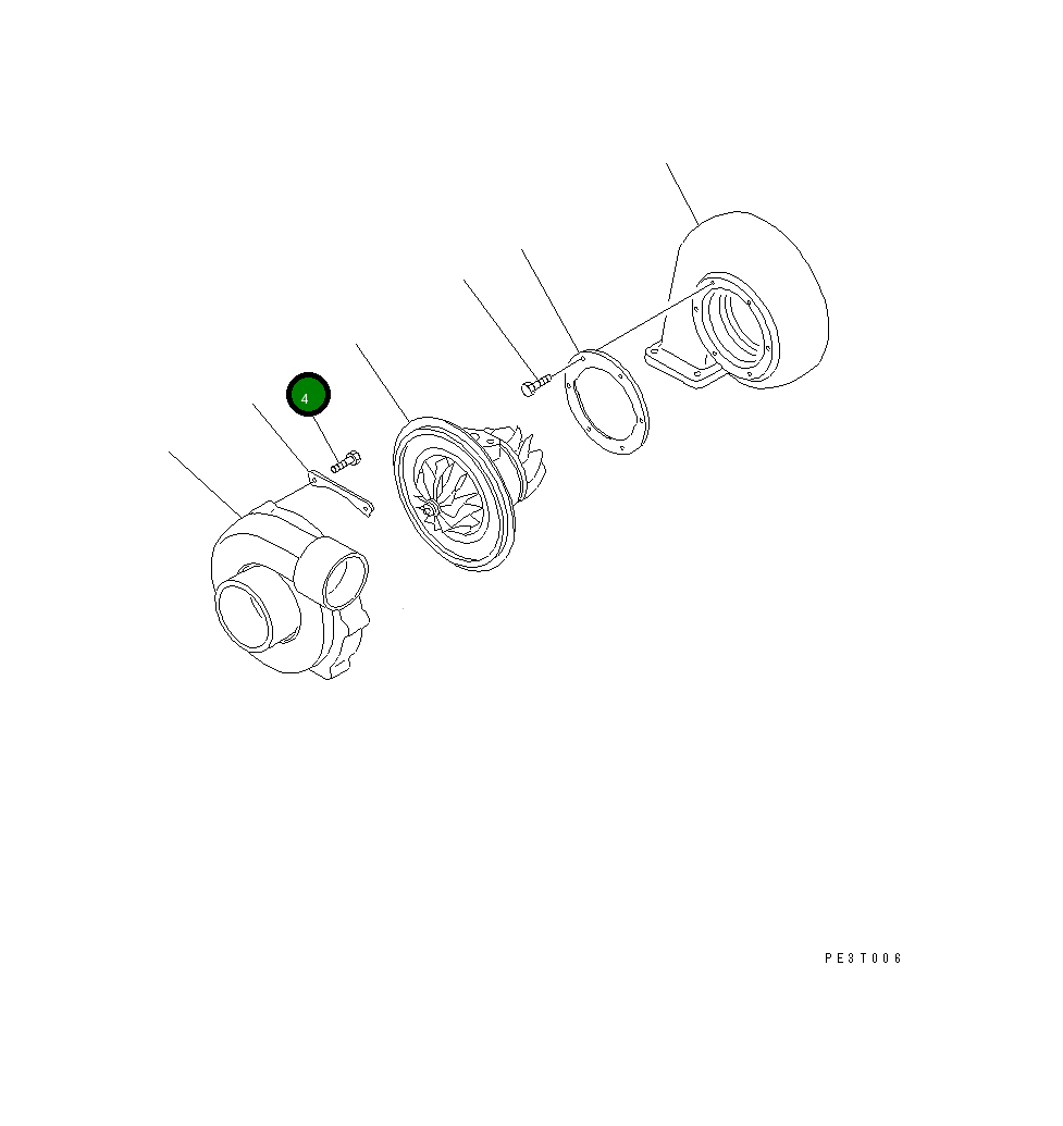 Болт GA400784-0810 Komatsu