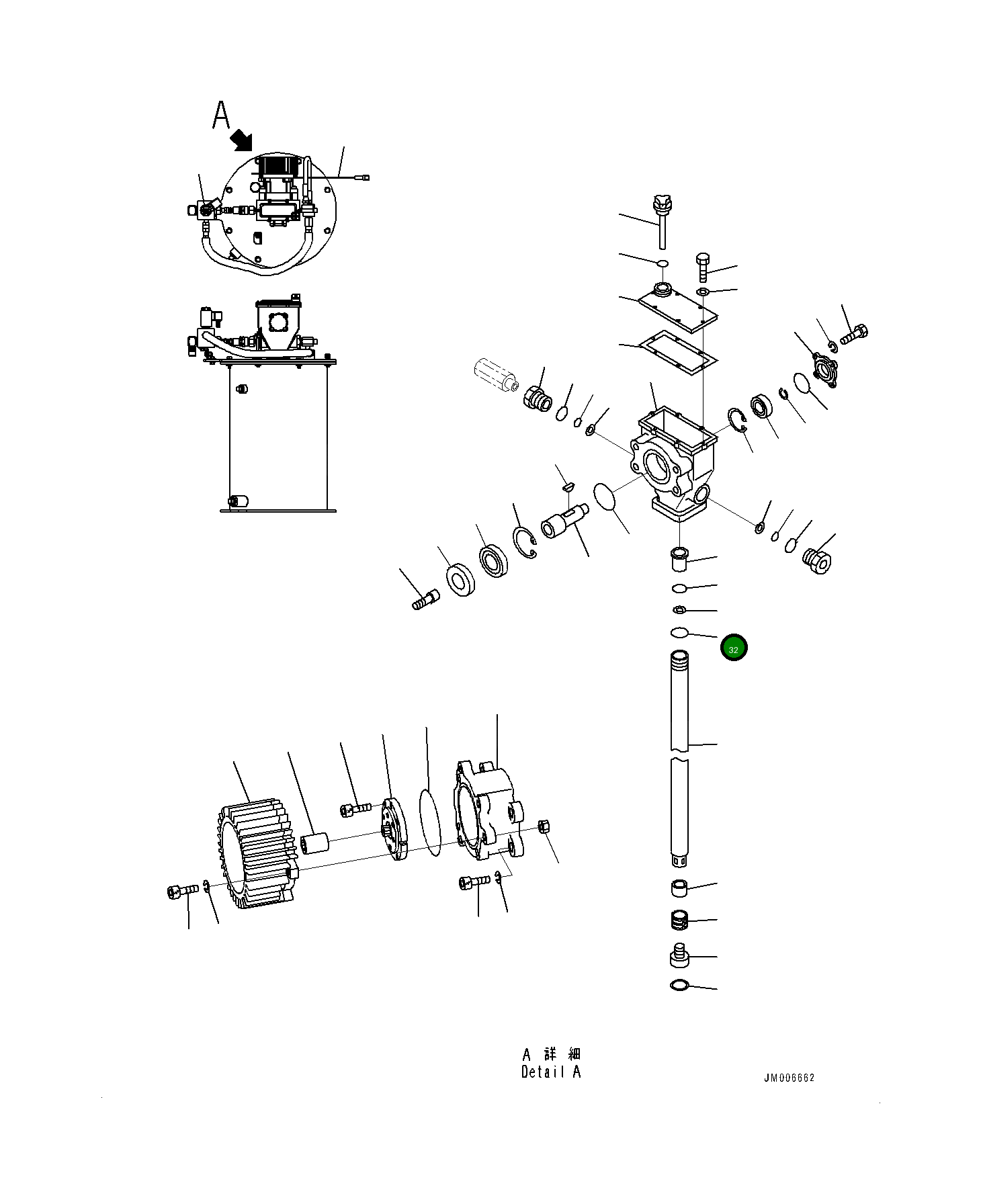 Кольцо уплотнительное (O-Ring) LI34431  Komatsu