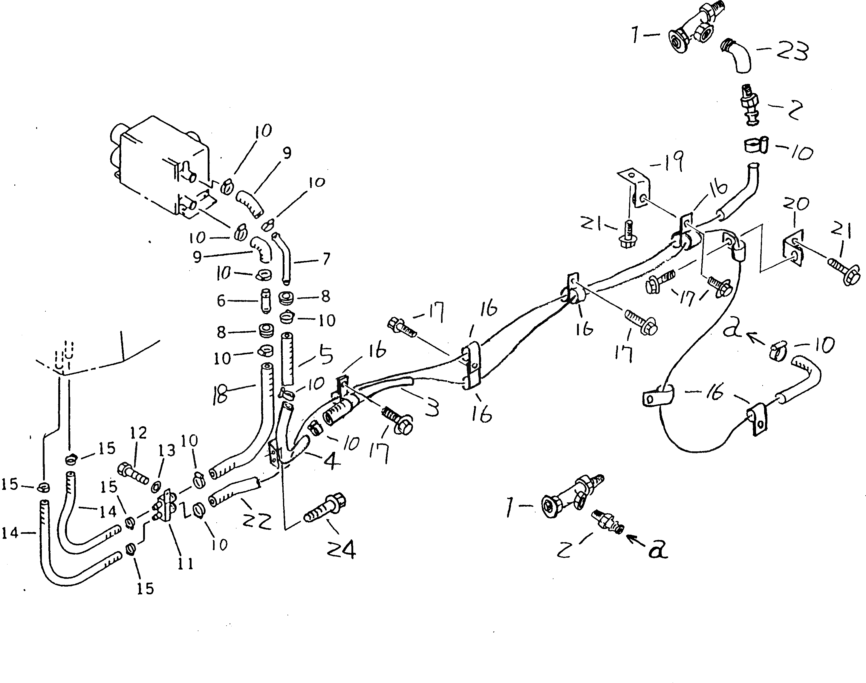 Болт 01435-01218 Komatsu