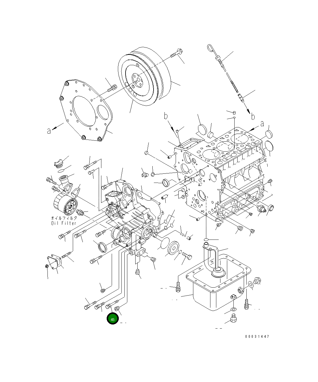 Болт 460-106  Komatsu