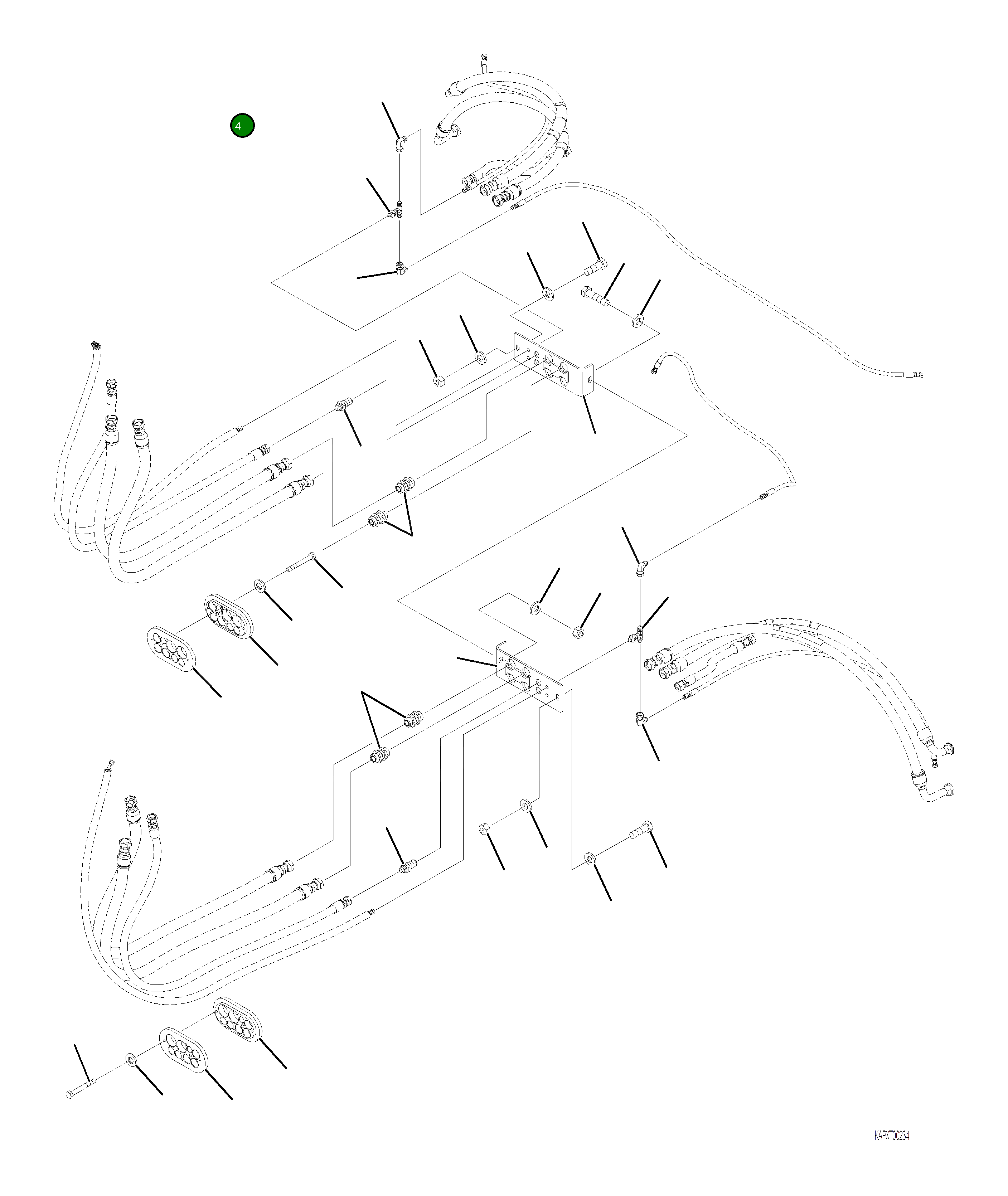 Болт 02010-80851 Komatsu
