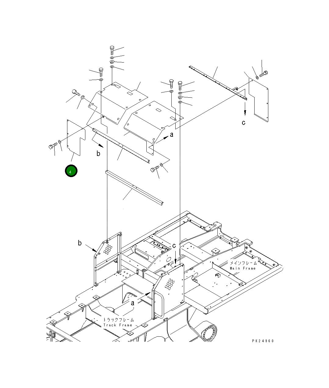 Крышка 8229-54-2350 Komatsu
