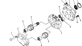 Корпус 07430-71220 Komatsu