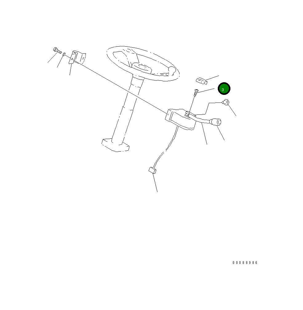 Болт 415-06-21230 Komatsu