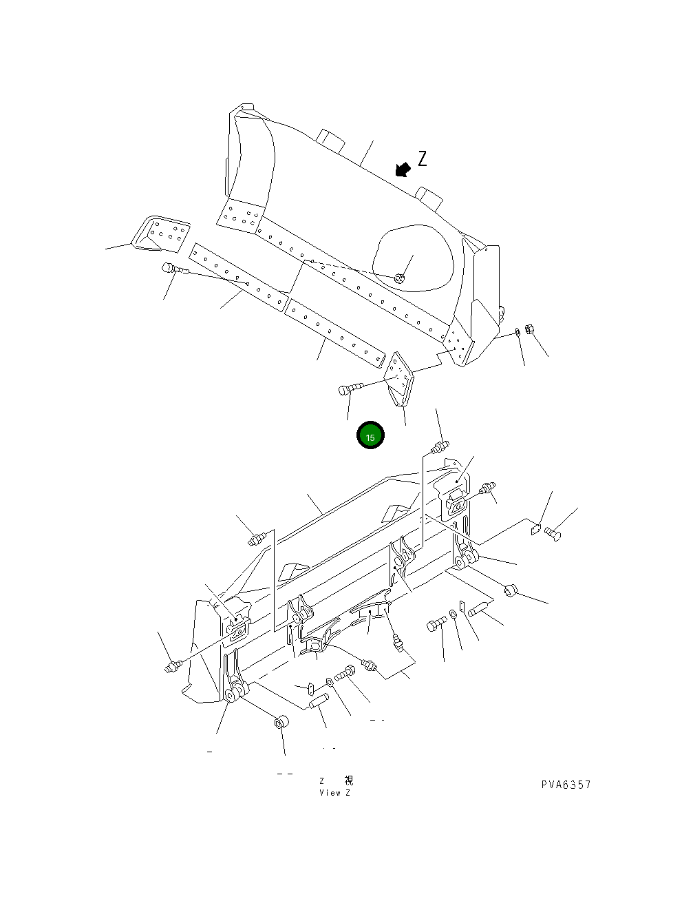 Болт 02090-11495 Komatsu