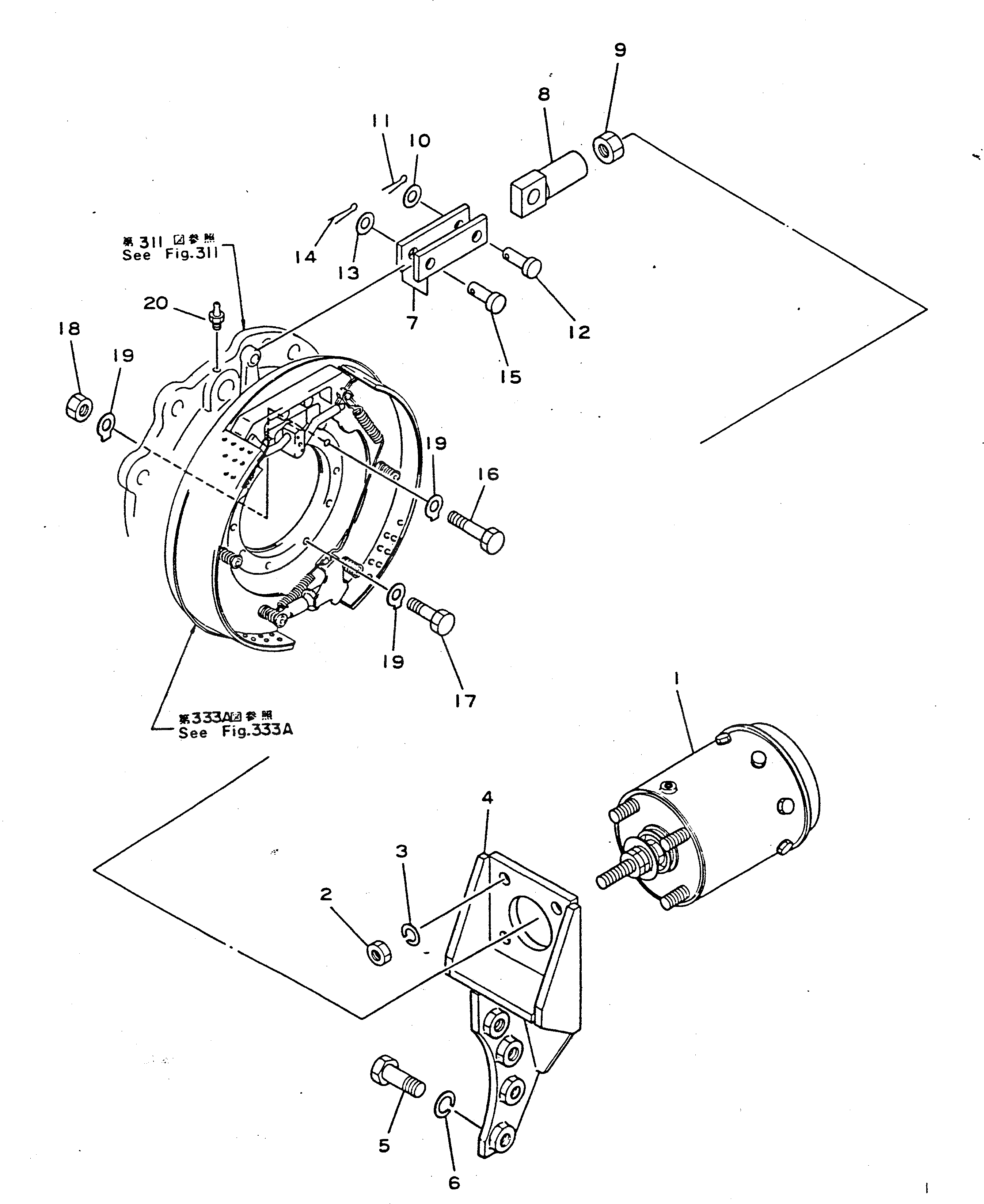 Болт 01090-51450 Komatsu