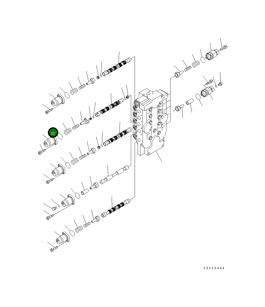 Кольцо уплотнительное (O-Ring) 709-14-13840 Komatsu