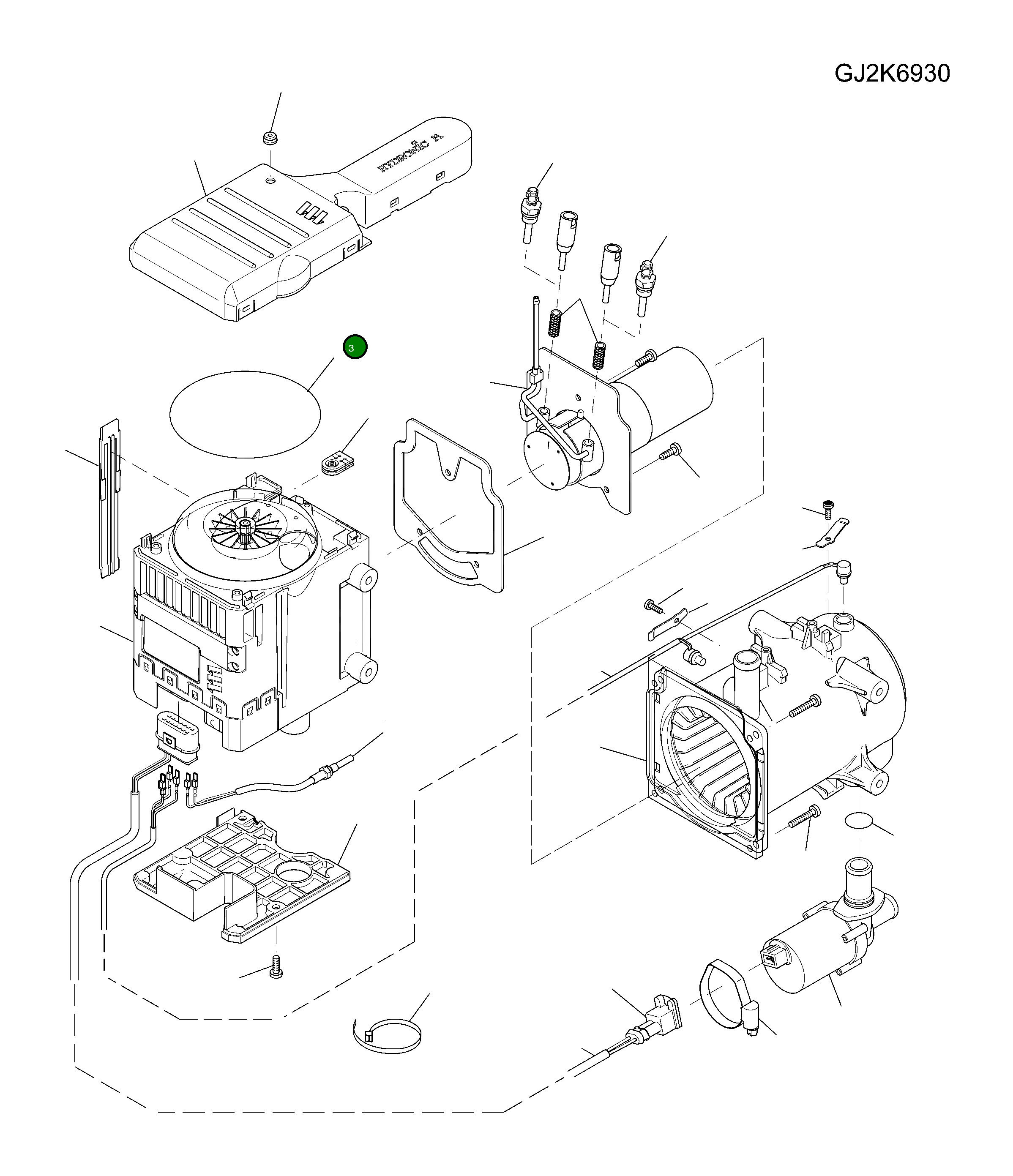 Кольцо уплотнительное (O-Ring) 20E-04-H0P14 Komatsu