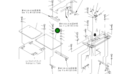 Крышка 20Y-54-27453  Komatsu