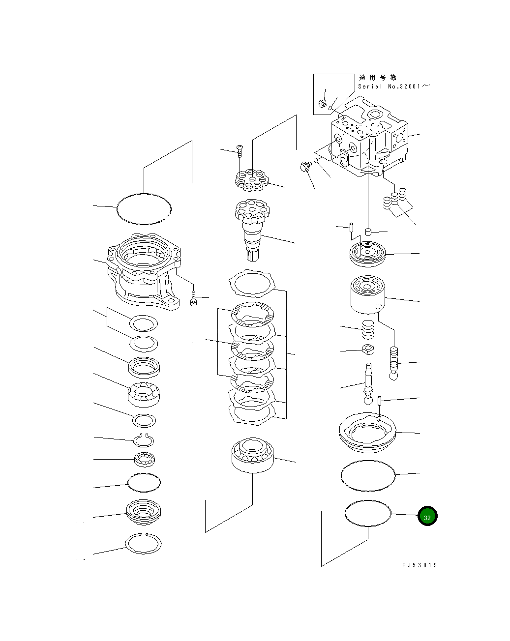 Кольцо уплотнительное (O-Ring) 07000-15180 Komatsu