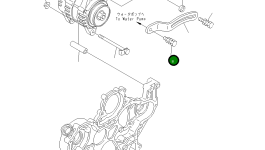 Болт YM26104-080252 Komatsu