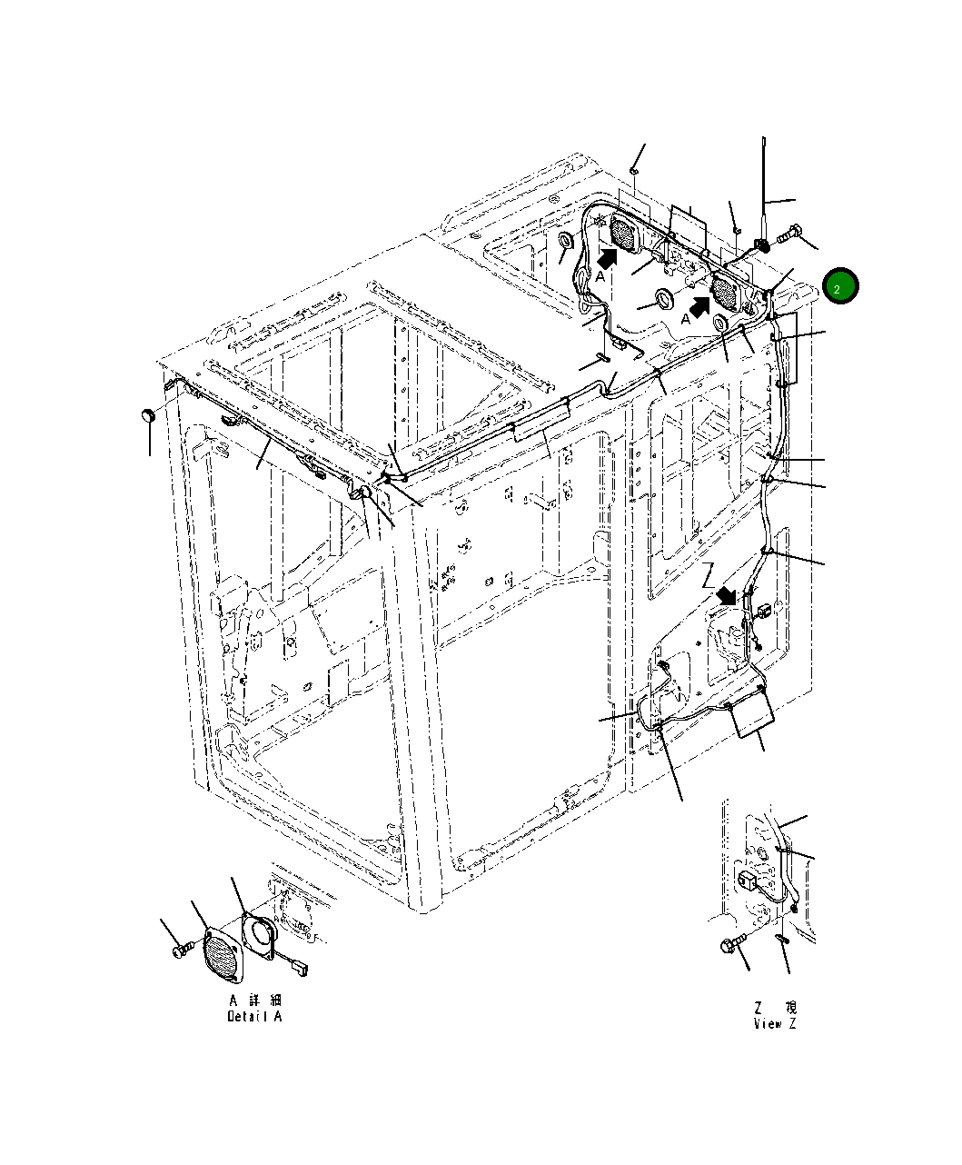 Болт 4A2-53-12750 Komatsu