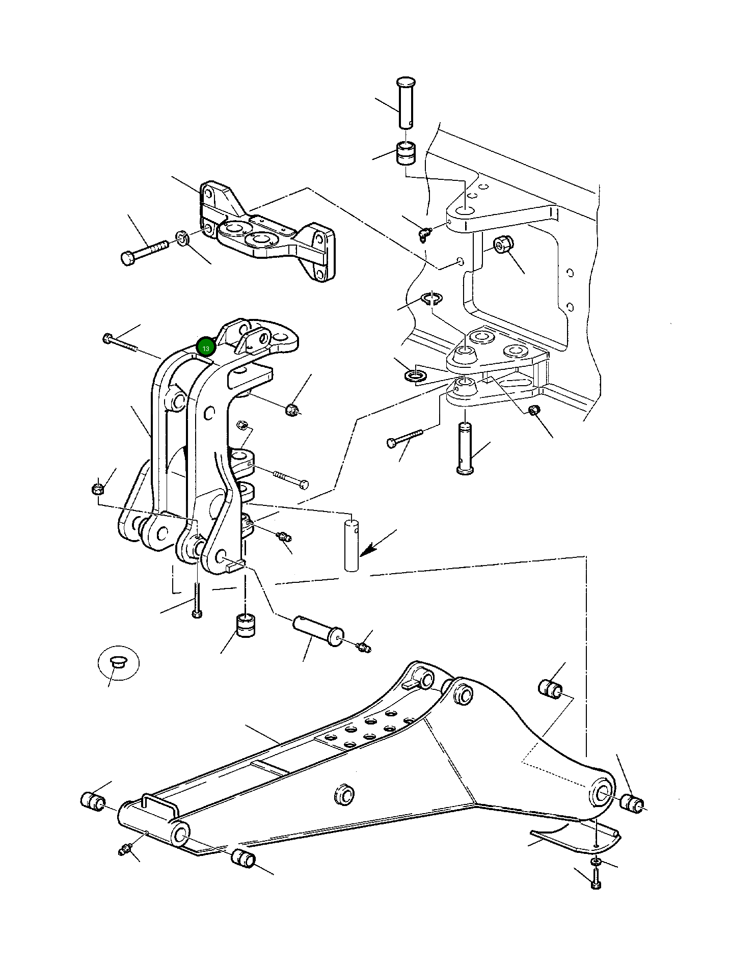 Болт 801015586 Komatsu