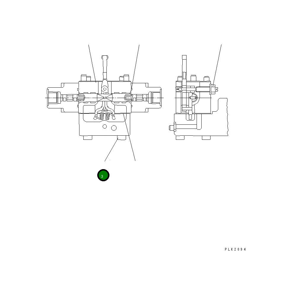 Болт UC1700857006 Komatsu