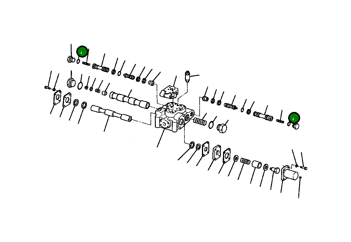 Кольцо уплотнительное (O-Ring) 391 912 R1 Komatsu