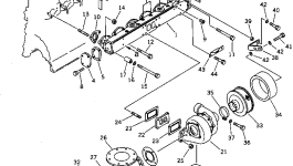 Крышка 6151-15-5180  Komatsu