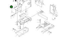 Крышка 114-54-43240 Komatsu