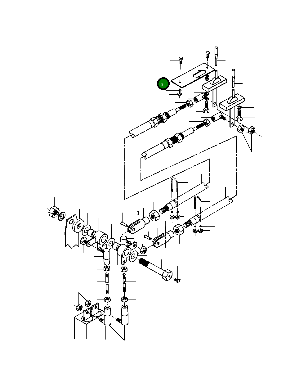 Крышка 122 629  Komatsu