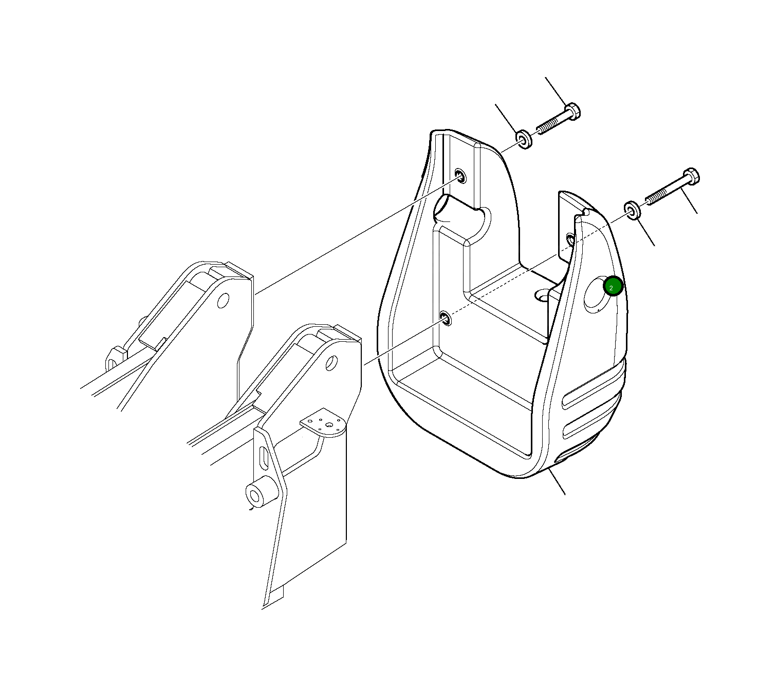 Болт 395-98-11050 Komatsu
