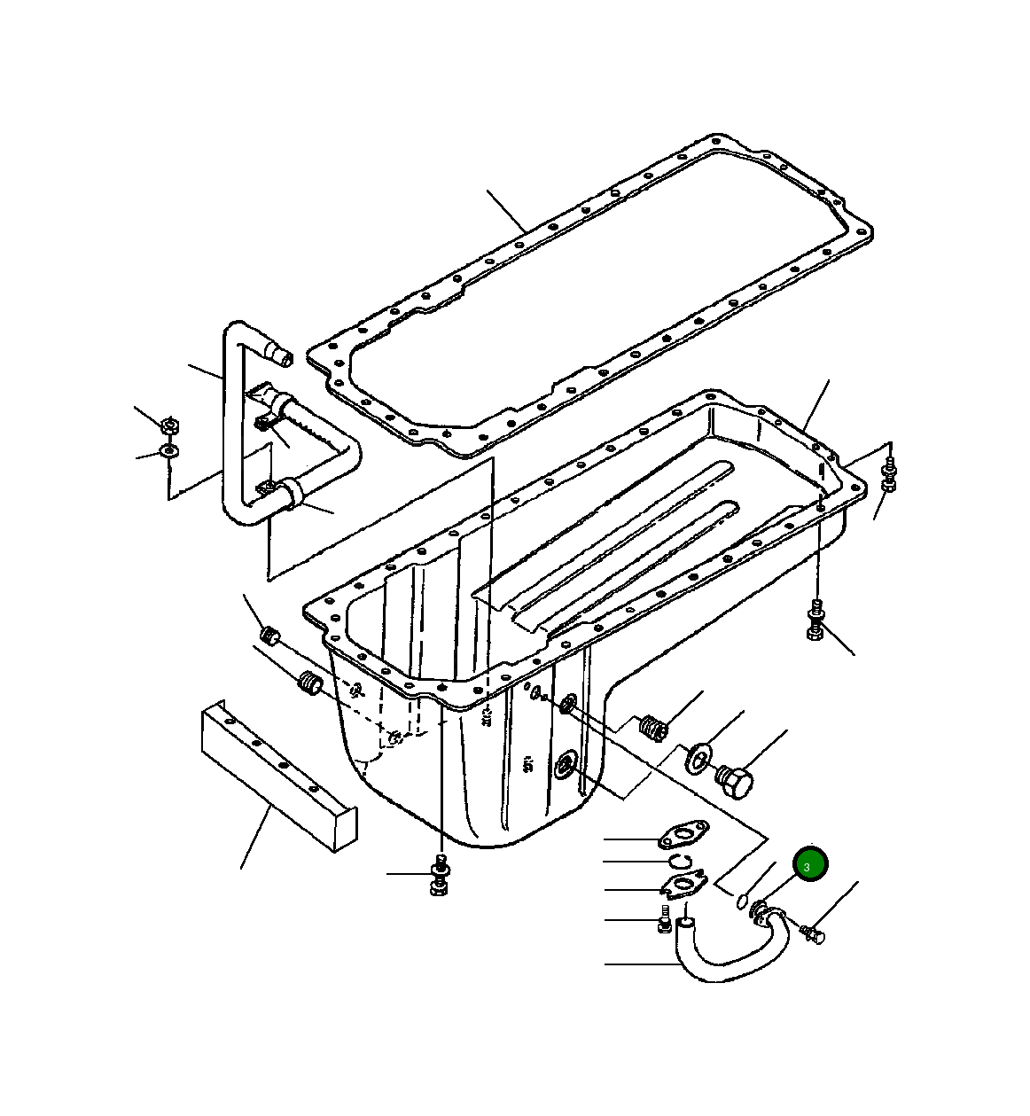 Кольцо уплотнительное (O-Ring) 1295 912 H1  Komatsu