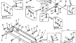 Отвал 232-70-12410 Komatsu