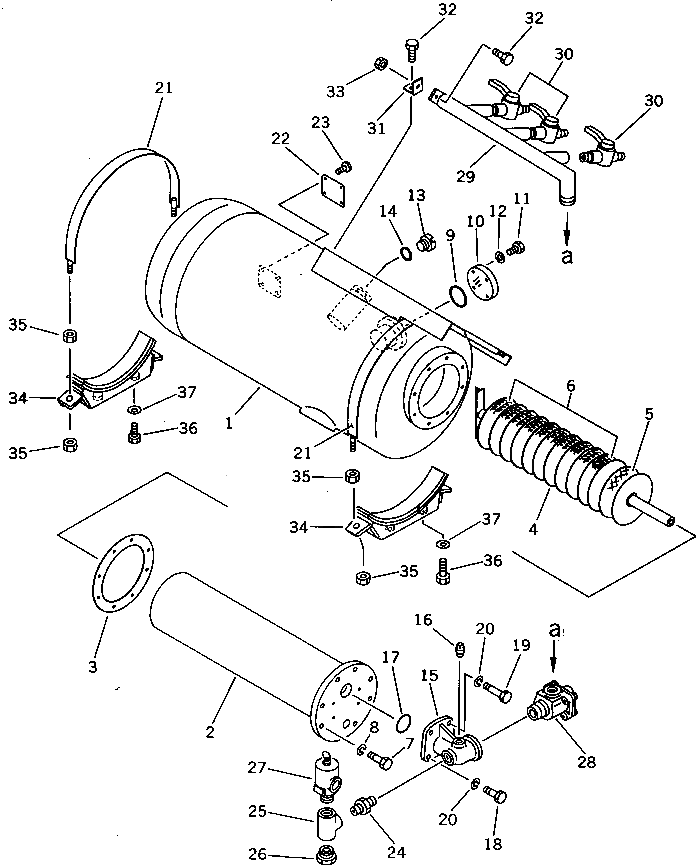 Болт M701131200336  Komatsu