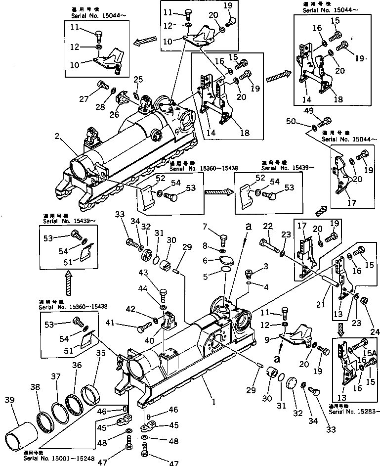 Болт 195-30-37250 Komatsu