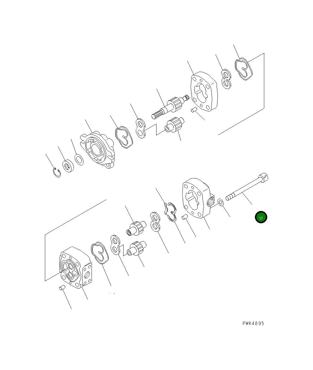 Болт 705-41-80940 Komatsu