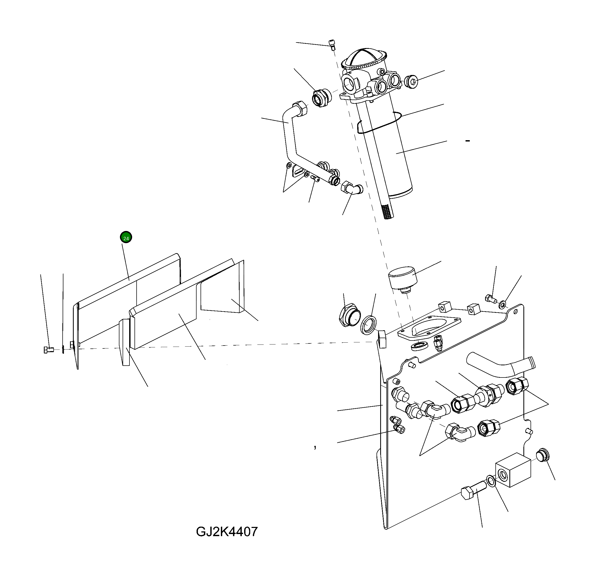 Крышка 42W-60-25B51 Komatsu