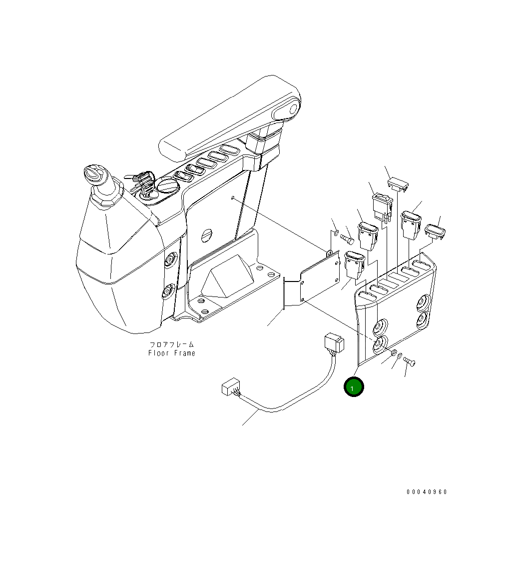 Крышка 20Y-43-41391 Komatsu