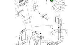 Крышка 22F-54-31240 Komatsu