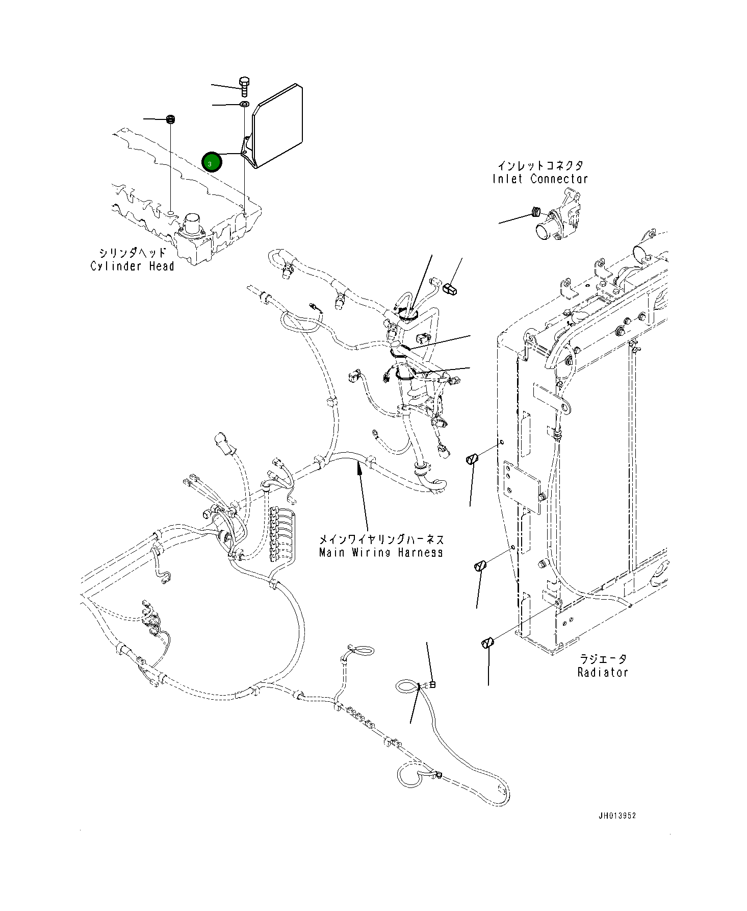 Крышка 20Y8101270 Komatsu